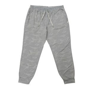 Vuori Performance Joggers Womens Medium Gray Camo Soft Yoga Gym Athleisure
